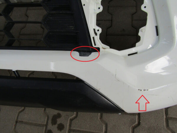 Bumper Mitsubishi L200 5 V 15-6400F763 Voorbumper KS7729