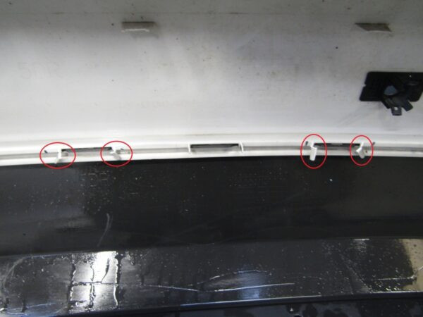 Bumper FORD FOCUS MK4 IV HB 18- Achterbumper Q4741