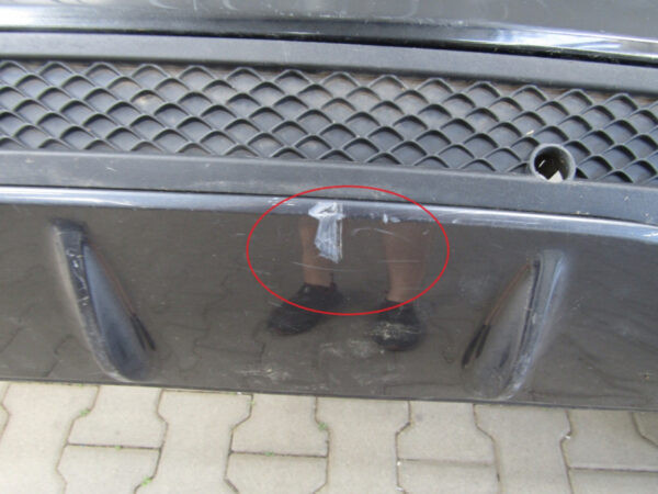 Bumper MERCEDES C-KLASSE W205 AMG SEDAN 14-18 A2058855738 Achterbumper PJ200