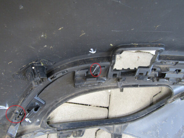 Bumper MERCEDES C-KLASSE W205 AMG SEDAN 14-18 A2058855738 Achterbumper PJ200
