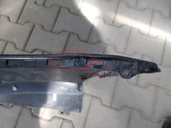 Bumper MERCEDES C-KLASSE W205 AMG SEDAN 14-18 A2058855738 Achterbumper PJ200