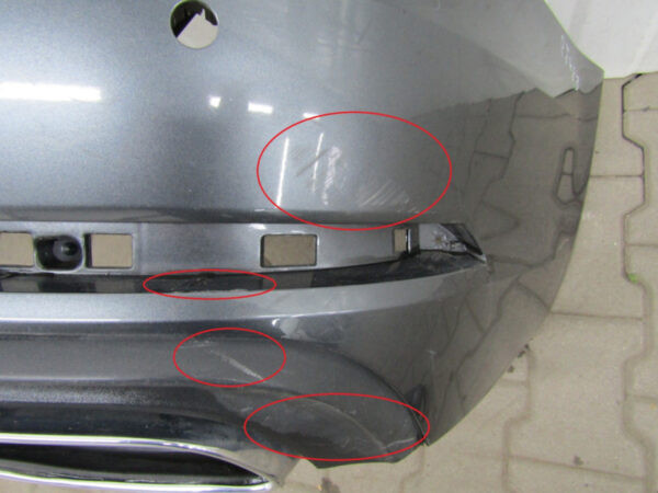 Bumper AUDI A4 B9 8W9 S-LINE SLINE KOMBI AVANT 15-19 W9807511M Achterbumper PJ483