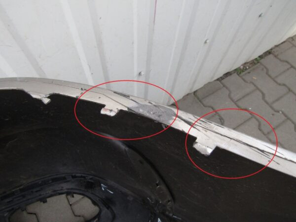 Bumper MERCEDES GLE W167 AMG 18- A1678851103 Achterbumper PJ213