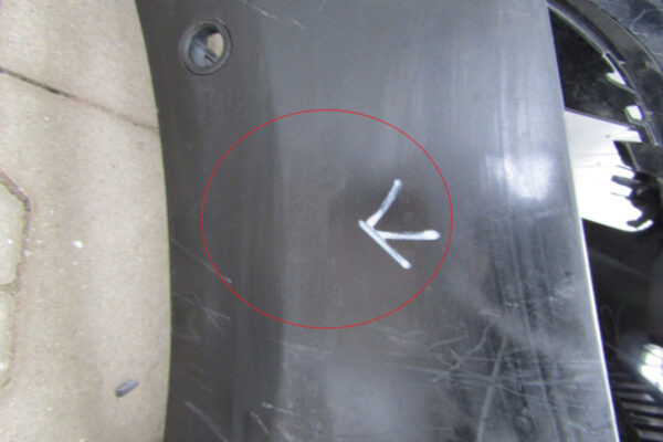Bumper Ford Fiesta Mk8 VIII 17- płyta Voorbumper MZ737