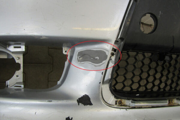Bumper Mitsubishi Lancer VIII X HB 08- 6400B500 Voorbumper Q3269