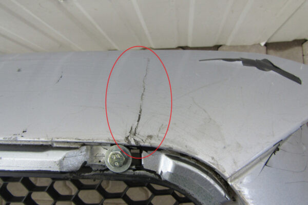 Bumper Mitsubishi Lancer VIII X HB 08- 6400B500 Voorbumper Q3269