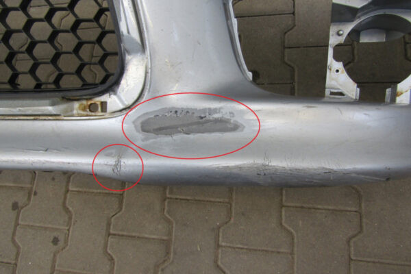 Bumper Mitsubishi Lancer VIII X HB 08- 6400B500 Voorbumper Q3269