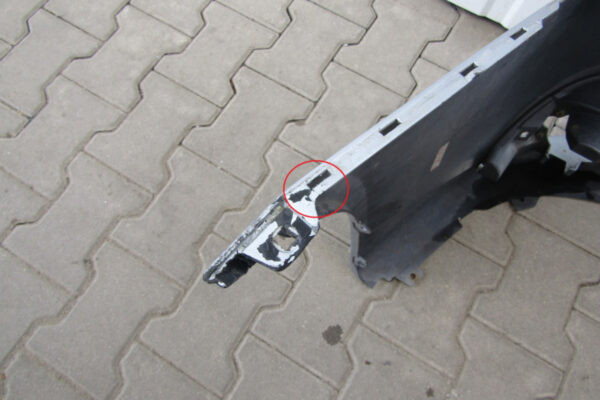 Bumper Mitsubishi Lancer VIII X HB 08- 6400B500 Voorbumper Q3269