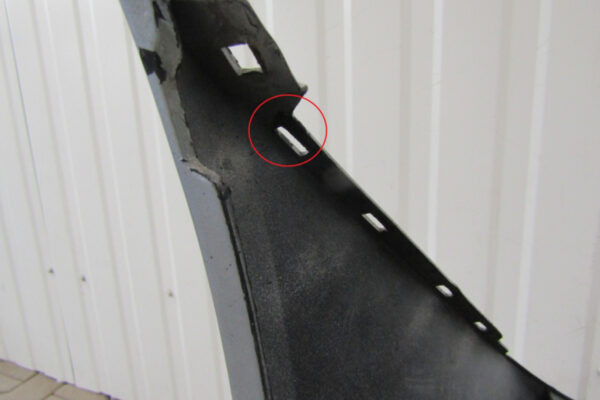 Bumper Mitsubishi Lancer VIII X HB 08- 6400B500 Voorbumper Q3269