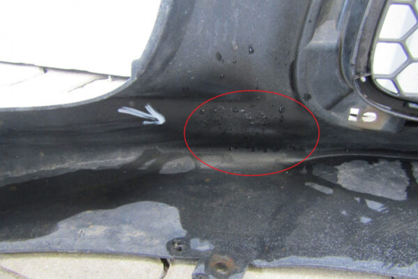 Bumper Mitsubishi Lancer VIII X HB 08- 6400B500 Voorbumper Q3269