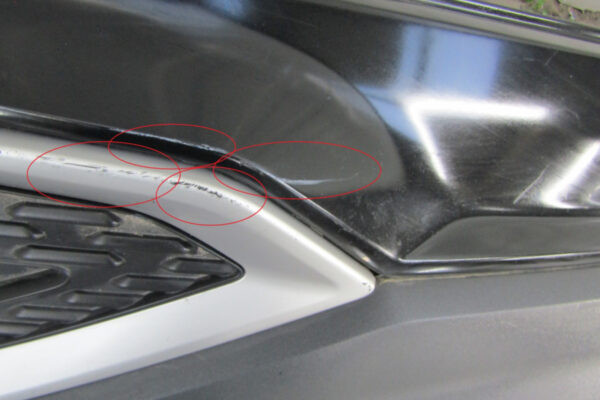 Bumper AUDI Q2 81A  FACELIFT 20- 81A807511C  Achterbumper PJ385
