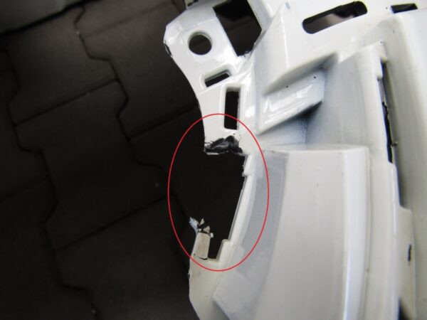 Bumper	 Fiat 500 Lift 15- Voorbumper MZ1166