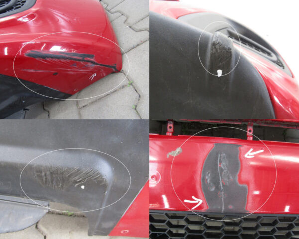 Bumper	Fiat 500 S Sport 07-16  Voorbumper MZ1489