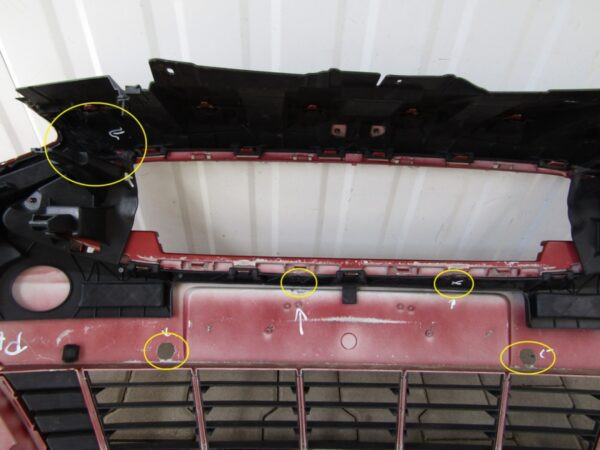 Bumper Ford C-Max 2 II FACELIFT 14- F1CB-R17757 Achterbumper KS4786