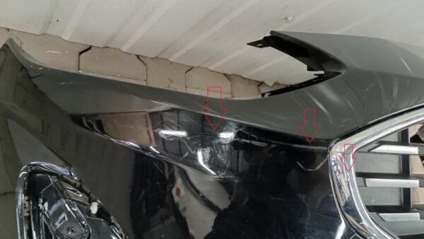 Bumper Ford Fiesta MK8 VIII facelift 21- N1BB-17757-A Voorbumper HK766
