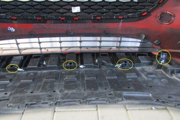 Bumper Ford Fiesta MK8 VIII 17- h1bb17k819 Voorbumper KS4210