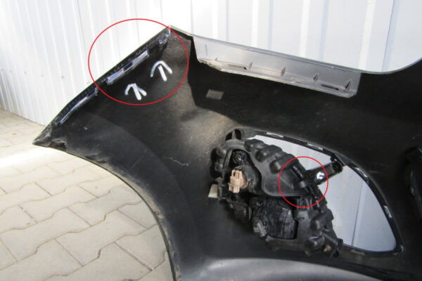 Bumper Kia Picanto 2 II 5D 11-14  86511-1Y000 Voorbumper KS6080