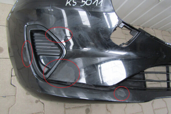 Bumper Ford Fiesta MK8 VIII FACELIFT 22- N1BB-17757 Voorbumper KS5011
