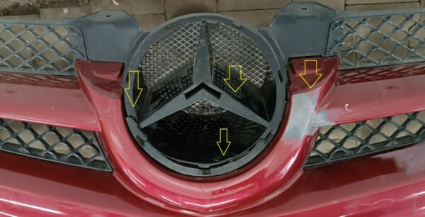 Bumper MERCEDES SLK FACELIFT W171 08-11 A1718853225 Voorbumper HK794