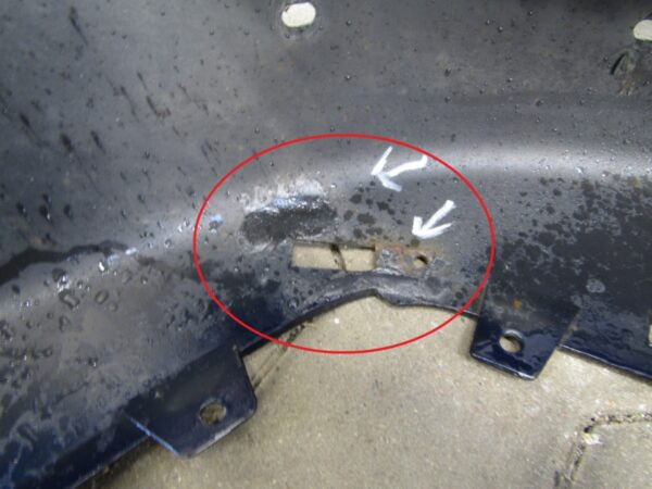 Bumper Mitsubishi Lancer VIII X Sedan 08- Voorbumper Q6520