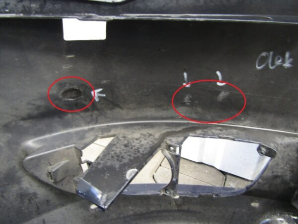 Bumper Mitsubishi Lancer VIII X Sedan 08- Voorbumper Q6520