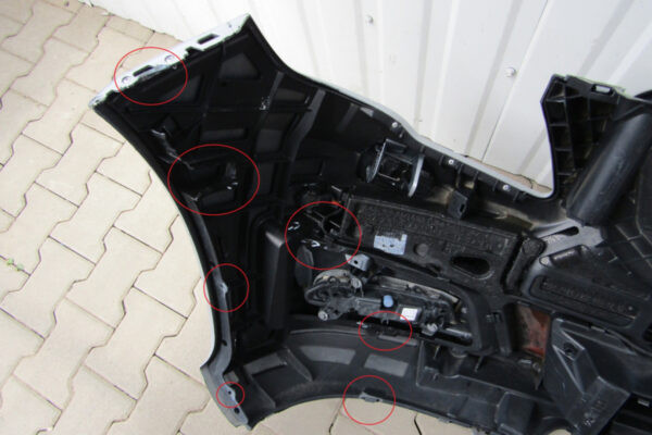 Bumper Mercedes R-KLASSE W251 FACELIFT 09-13  A2518850000 Voorbumper JK6310