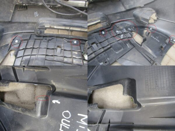 Bumper Mitsubishi Outlander 3 III 12-15 6400D558ZZ Voorbumper PJ363