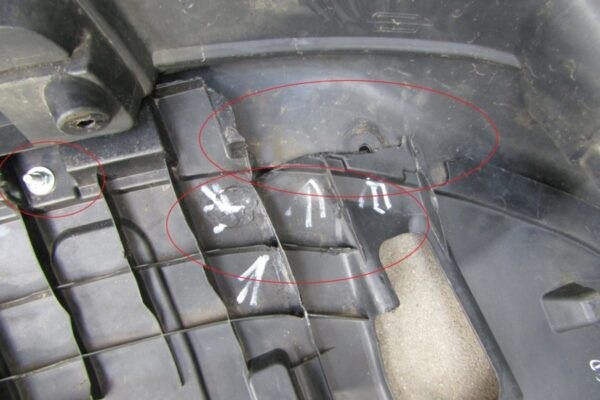 Bumper Mitsubishi Outlander 3 III 12-15 6400D558ZZ Voorbumper PJ363