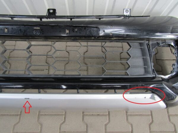 Bumper Mitsubishi L200 5 V 15- 6400F763 Voorbumper KS7731