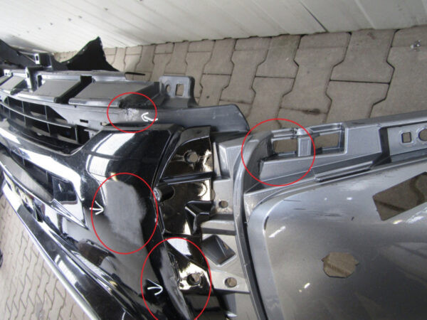 Bumper Mitsubishi Outlander 3 Hybryda faceLift 6410G227ZZ Voorbumper MZ13