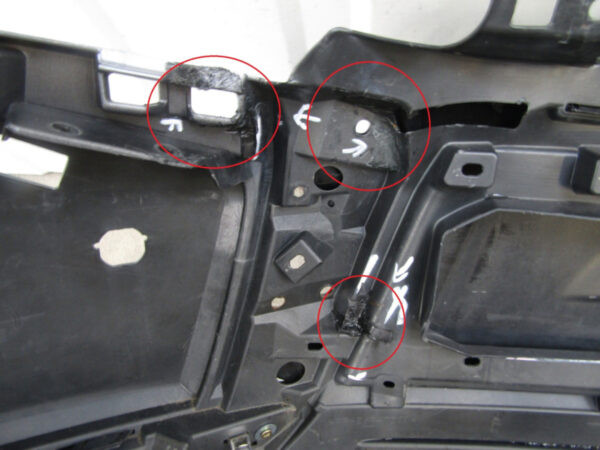 Bumper Mitsubishi Outlander 3 Hybryda faceLift 6410G227ZZ Voorbumper MZ13