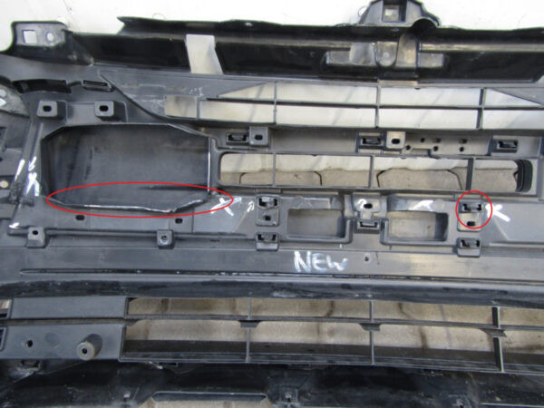 Bumper Mitsubishi Outlander 3 Hybryda faceLift 6410G227ZZ Voorbumper MZ13