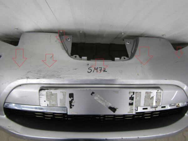 Bumper NISSAN LEAF I 1 10-17 62022-3NL0H Voorbumper SM72