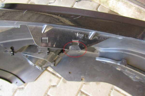 Bumper Nissan Qashqai I faceLift 09-13 11135319311 Voorbumper Q1069