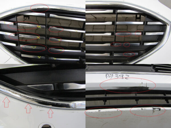 Bumper Ford Fiesta MK8 VIII FACELIFT 21- PDC N1BB-17757-A Voorbumper PJ392