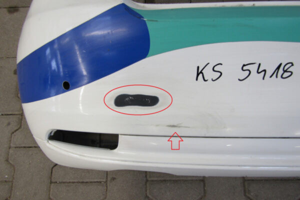 Bumper	Fiat 500 Lift 15- 735695621 Achterbumper KS5418