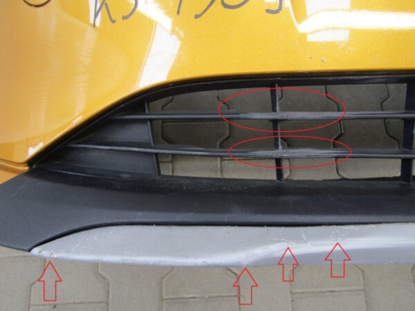 Bumper Ford Fiesta MK8 VIII Active 18- h1bb17k819 Voorbumper KS4309