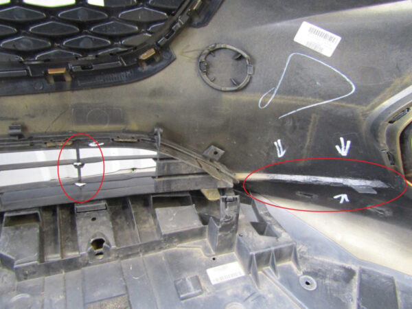 Bumper Ford Fiesta MK8 VIII Active 18- h1bb17k819 Voorbumper KS4309