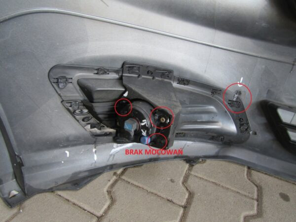 Bumper Ford Transit Courier 14-17 Voorbumper KS6015