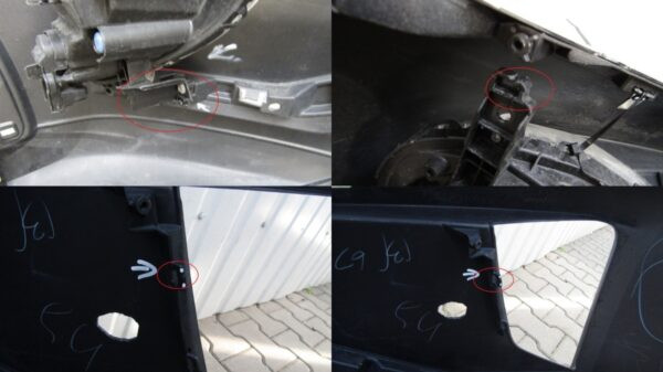 Bumper Mitsubishi Eclipse Cross 17- 6400H717ZZ Voorbumper PJ208