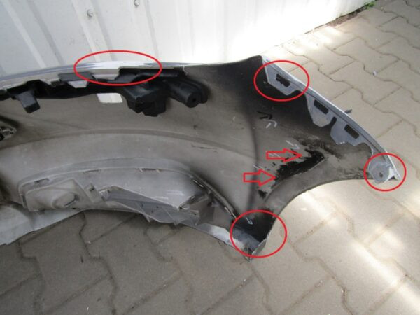 Bumper  Ford Focus MK3 III ST FACELIFT 14-18 F1EB-17757 Voorbumper KS7557