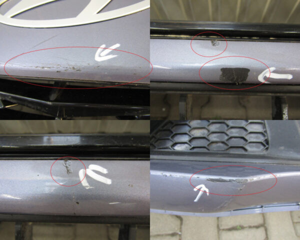 Bumper	Hyundai I10 I 10 3 III 19- Voorbumper MZ1434