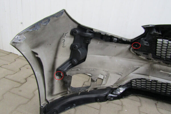 Bumper  Ford Focus Mk3 III ST-Line faceLift 14- F1EB-17757 Voorbumper KS8061