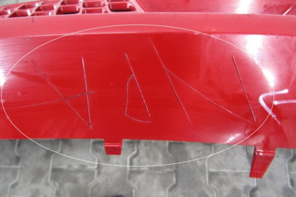 Bumper	Fiat 600 23- 735763132 Voorbumper MZ1988