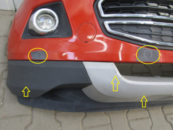 Bumper  Ford Ecosport 2 II 12-17 CN15 17757 Voorbumper KS7709