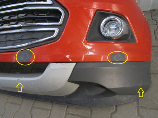 Bumper  Ford Ecosport 2 II 12-17 CN15 17757 Voorbumper KS7709