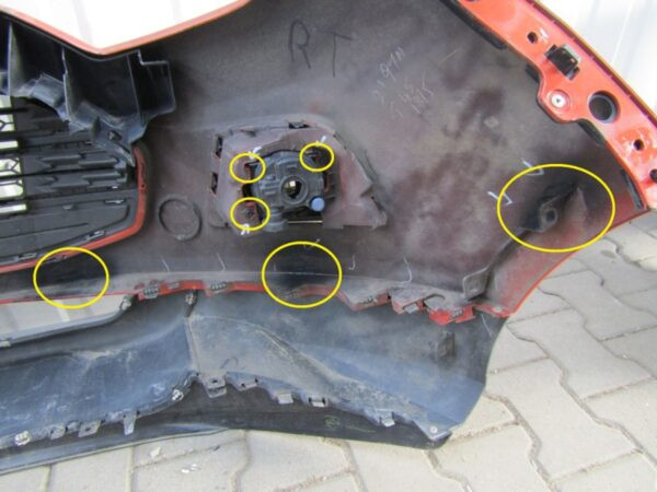 Bumper  Ford Ecosport 2 II 12-17 CN15 17757 Voorbumper KS7709