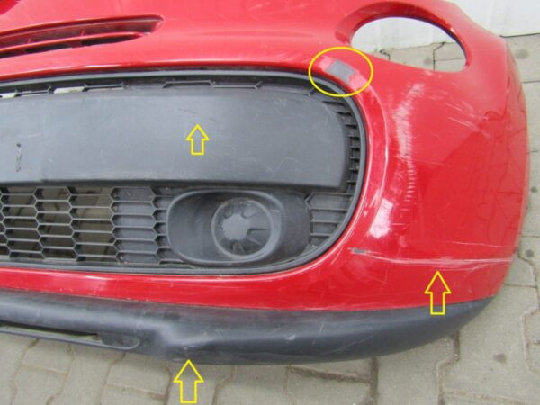 Bumper	Fiat 500L 500 L 12-17 735522402 Voorbumper KS7085