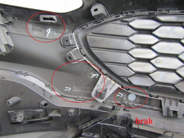 Bumper Ford Kuga MK3 III ST-Line STLine PŁYTA 19-LV4B-17F003-S Voorbumper MK1554