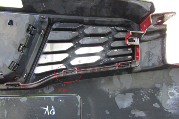 Bumper Nissan Qashqai 1  FACELIFT 09-13 62022-BR10H Voorbumper MK2557